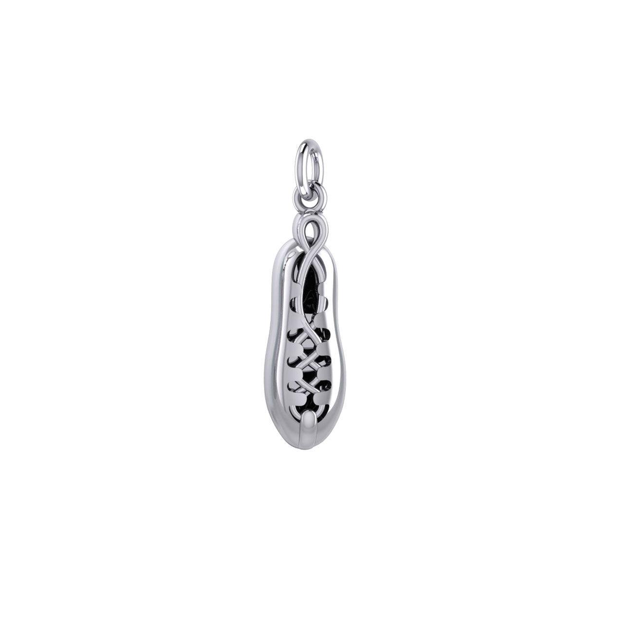 Irish Dancing Shoes Silver Charm TCM024 - peterstone.dropshipping