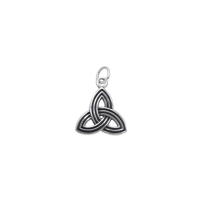 Celtic Triquetra Knot Silver Charm TCM039