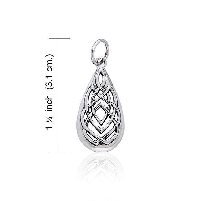 Celtic Knotwork Silver Charm TCM103 Charm