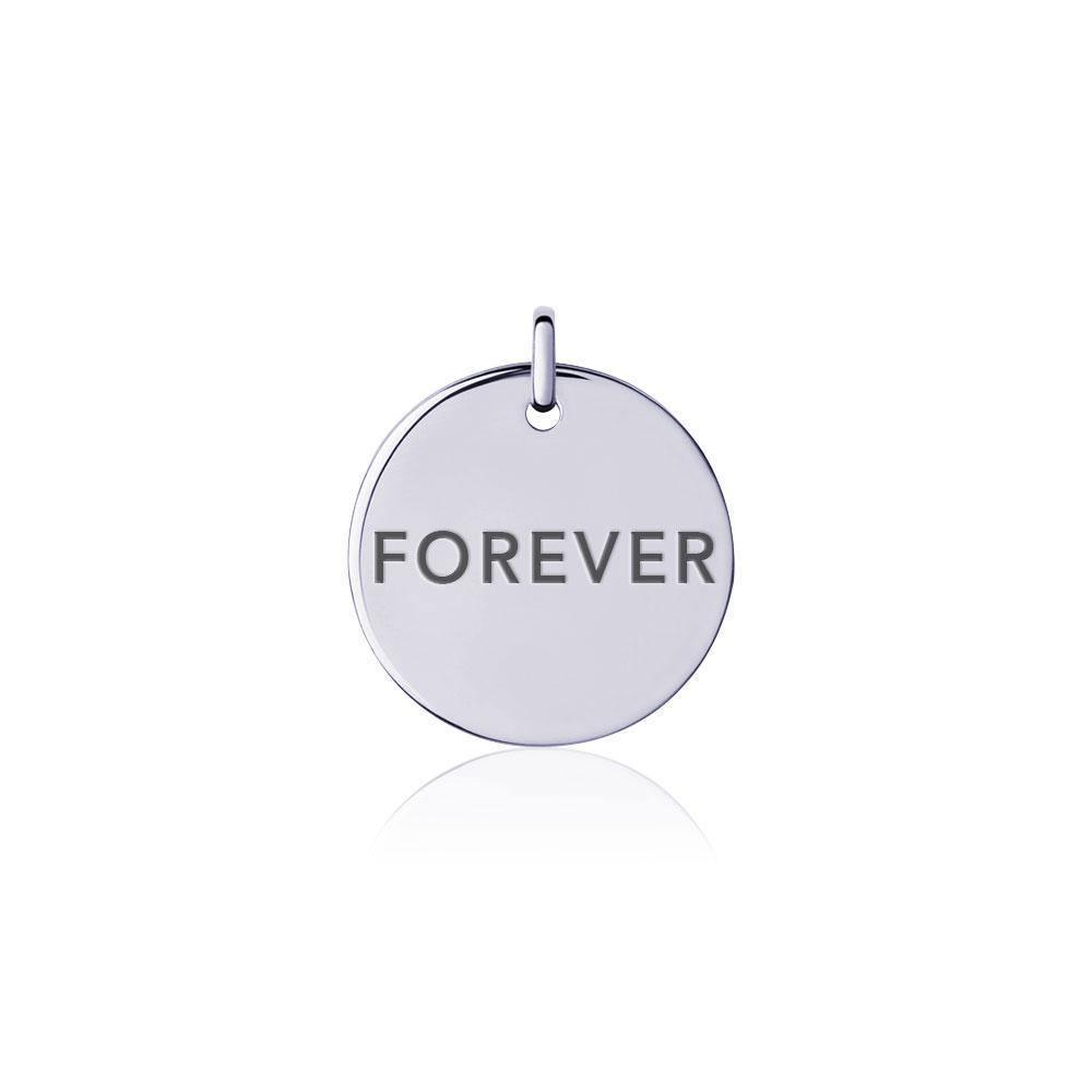 Power Word Friendship Silver Disc Charm TCM333 Charm