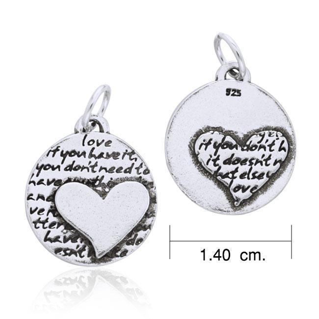 Letter E Silver Disc Charm TCM367 Charm