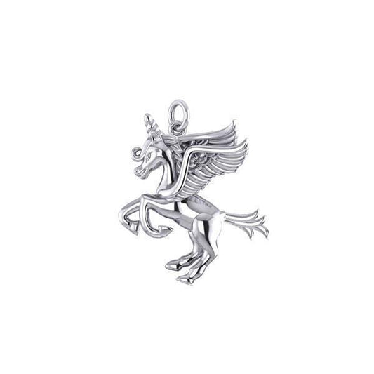 Enchanted Sterling Silver Mythical Unicorn Charm TCM660 Charm