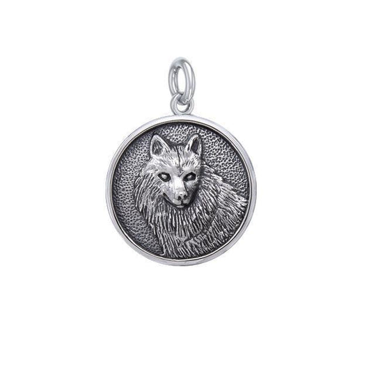 Wonderful Wolf Sterling Silver Charm TCM675 Charm