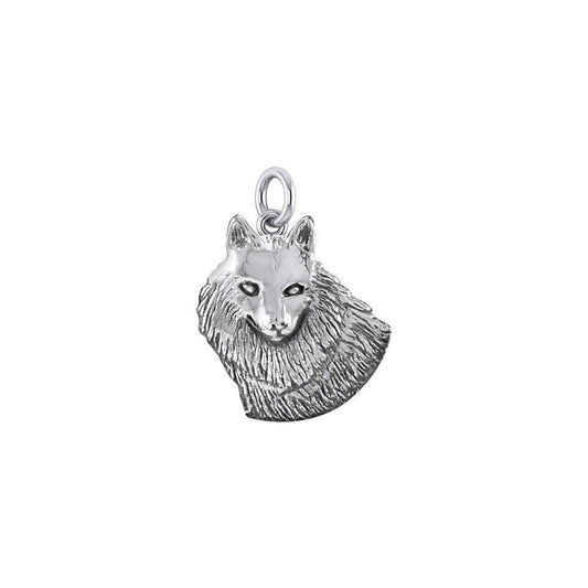 Wonderful Wolf Sterling Silver Charm TCM685 Charm