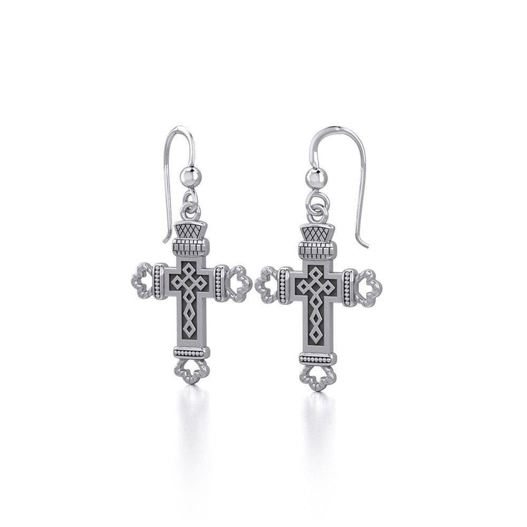 Medieval Cross Earrings TE1083 Earrings