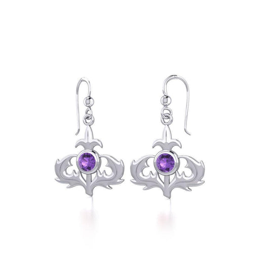 Scottish Thistle Earrings TE2027 Earrings