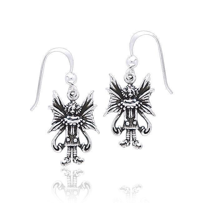 Amy Brown Caffeine Overload Fairy Earrings TE2076 Earrings