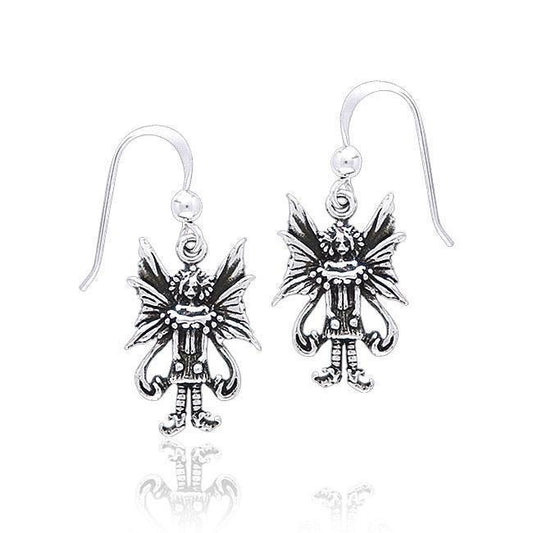 Amy Brown Caffeine Overload Fairy Earrings TE2076 Earrings