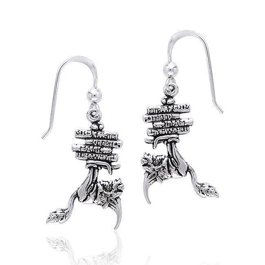 Amy Brown Bookworm Earrings TE2077 Earrings