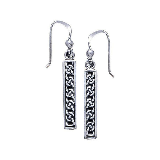 Celtic Knotwork Silver Earrings TE2290