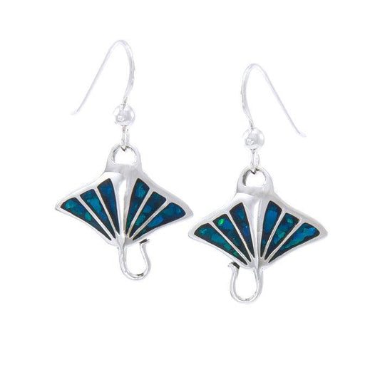 Manta Ray Earrings TE2500 - peterstone.dropshipping