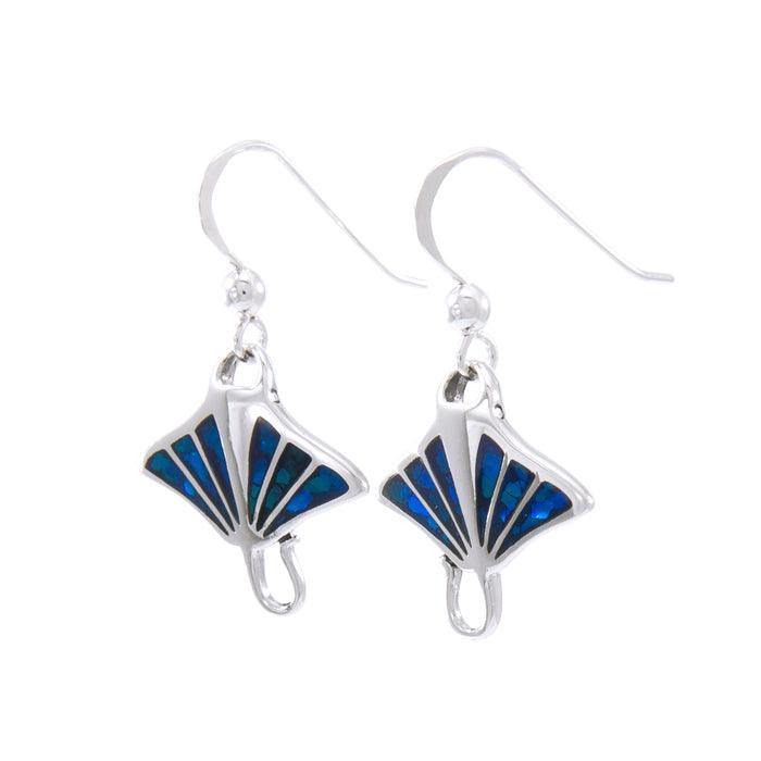 Manta Ray Earrings TE2500 - peterstone.dropshipping
