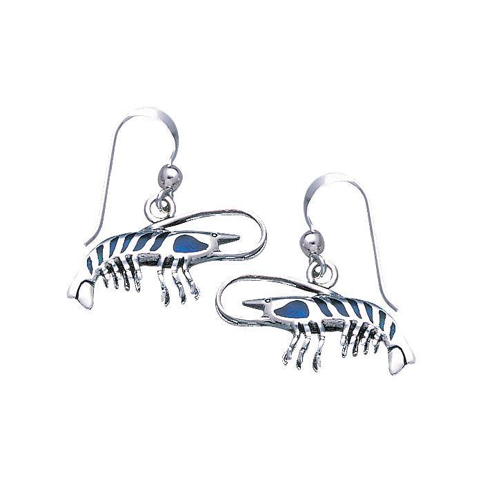 Shrimp Silver Earrings TE2572 - Wholesale Jewelry