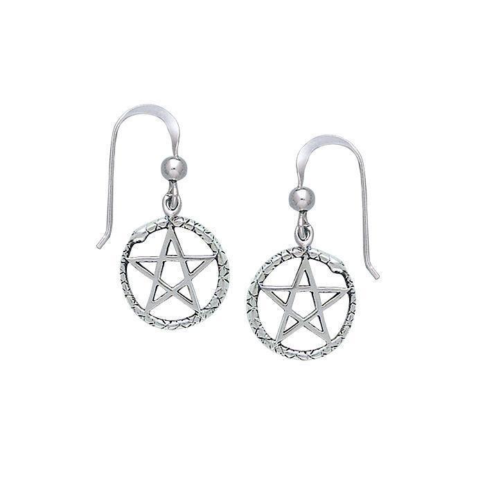 Silver The Star Earrings TE2894