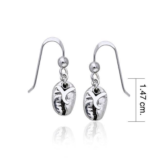 Y Coffee Bean Earrings TE612 Earrings
