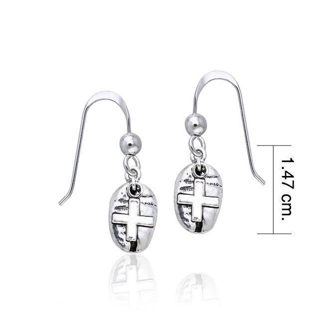 Just Add Coffee Bean Earrings TE629 Earrings