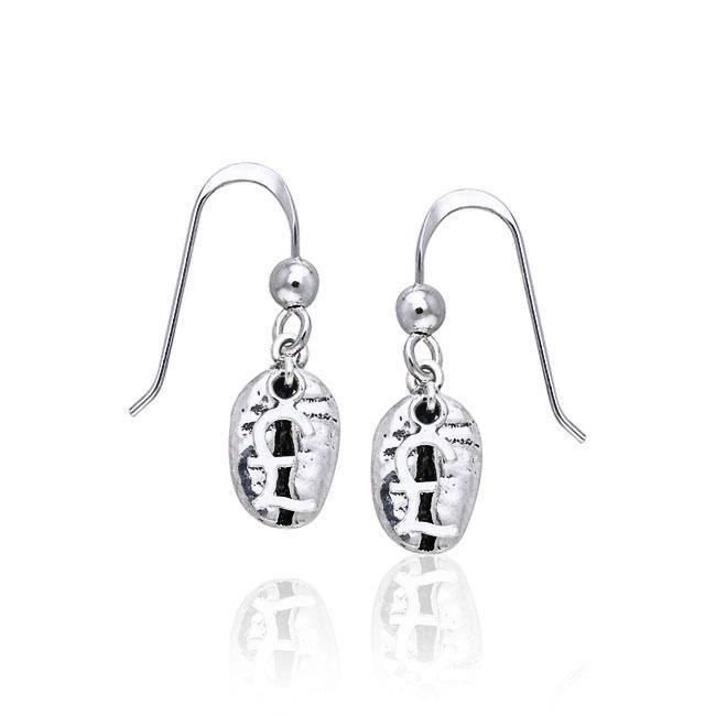 Coffee Bean Earrings TE632 Earrings
