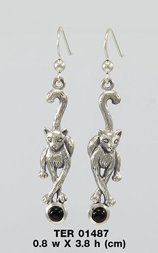 Cat Earrings TER1487 - peterstone.dropshipping