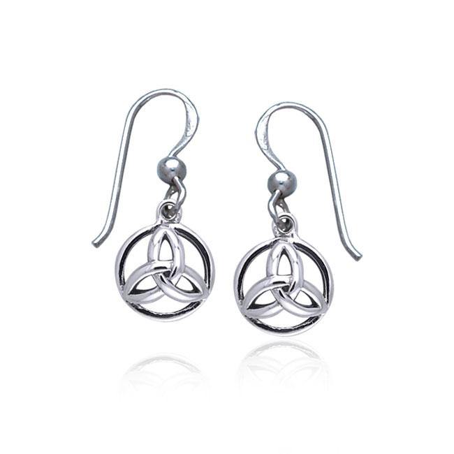 Celtic Triquetra Silver Earrings TER057 Earrings