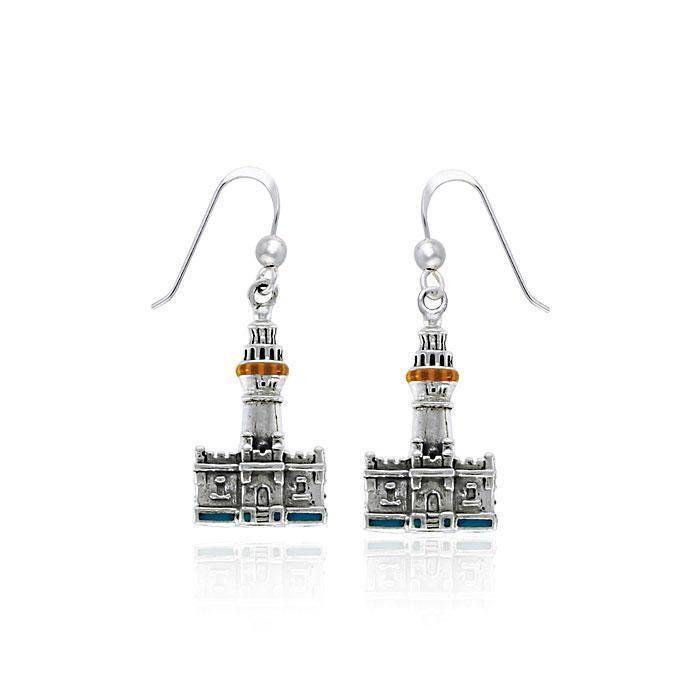 Cape Byron Lighthouse TER1384 Earrings