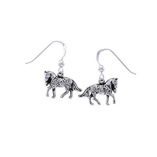Brigid Ashwood Celtic Horse Earrings TER1399