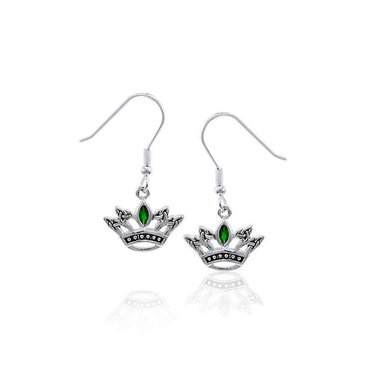 Triquetra Crown TER1465 Earrings