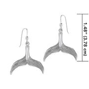 Mermaid Tail Sterling Silver Earrings TER1701