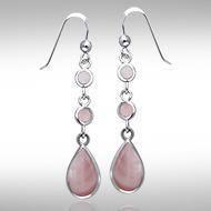 Teardrop Cabochon Silver Earrings TER434 Earrings