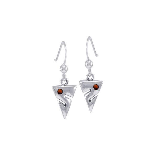 Cave Diving Silver Earrings TER454 Earrings