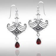 Celtic Maori Silver Earrings TER523 Earrings