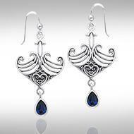 Celtic Maori Silver Earrings TER523 Earrings