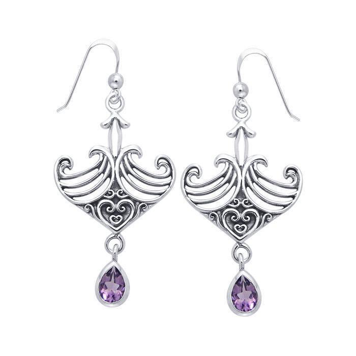 Celtic Maori Silver Earrings TER523