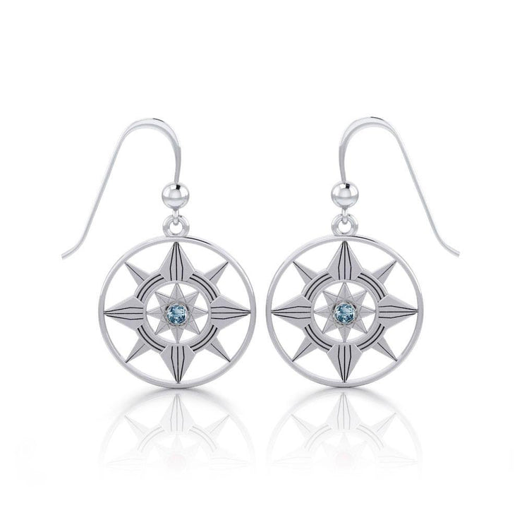 Be A Star Silver Earrings by Sibylle Grummes Unruh TER560 Earrings