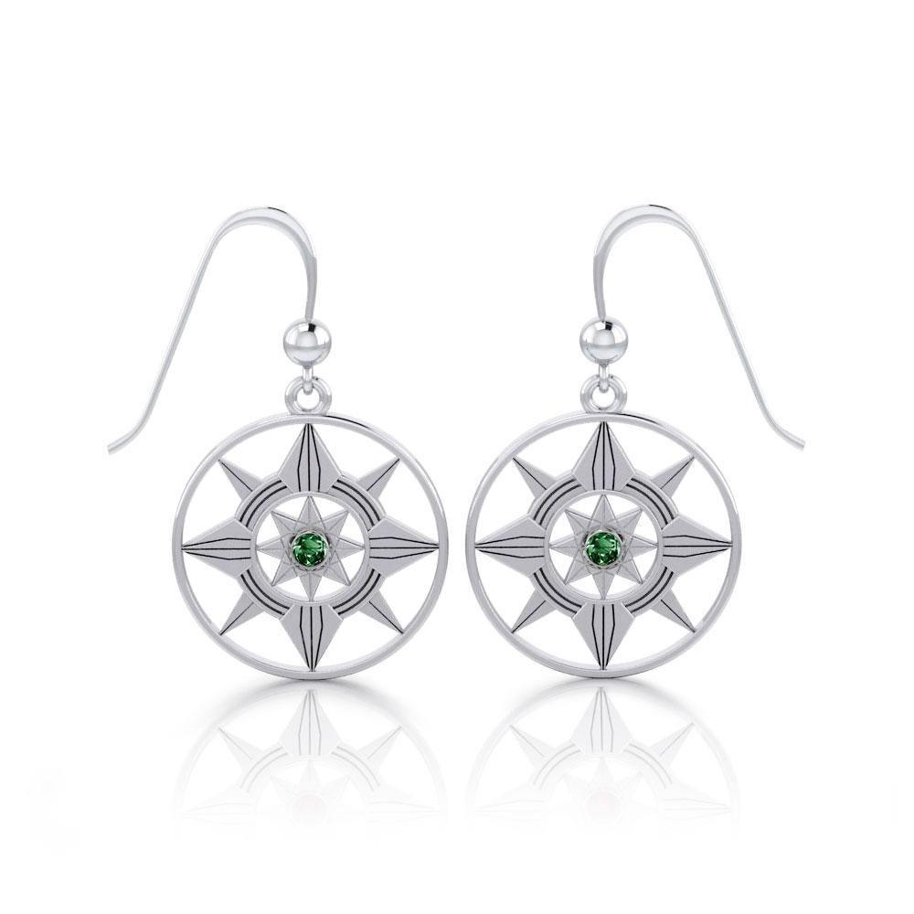 Be A Star Silver Earrings by Sibylle Grummes Unruh TER560 Earrings