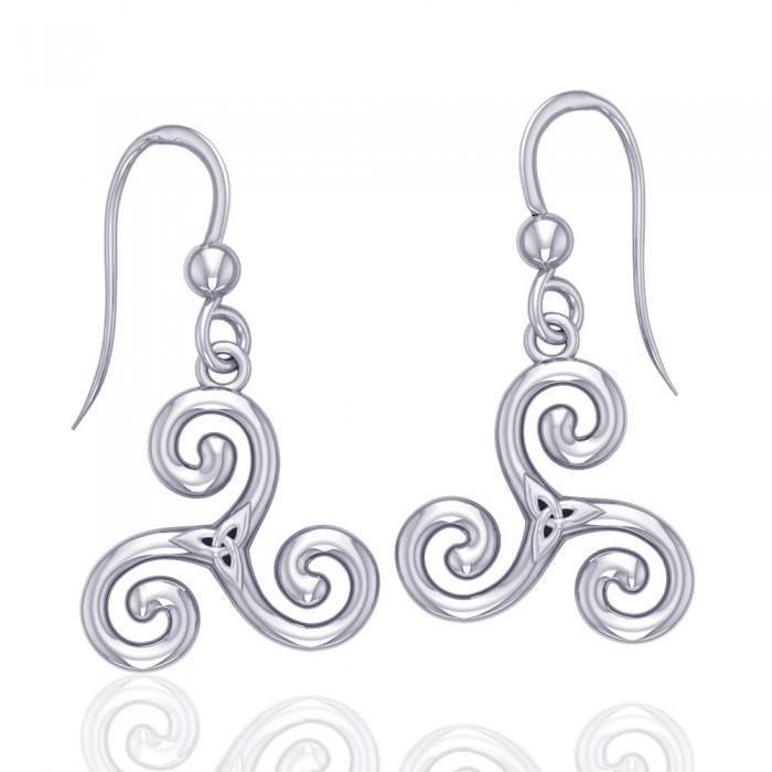 Celtic Triskelion Trinity Knot Earrings TER709