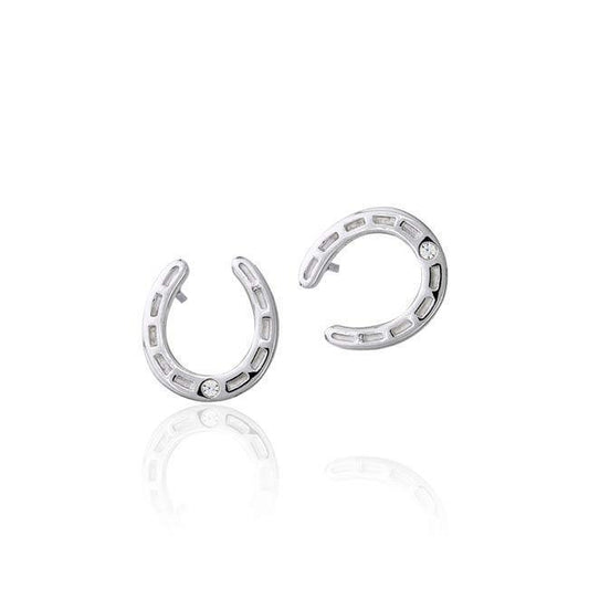 Horseshoe Post Earrings TER933 Earrings