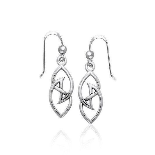 Modern Celtic Knot Earrings TER980 Earrings