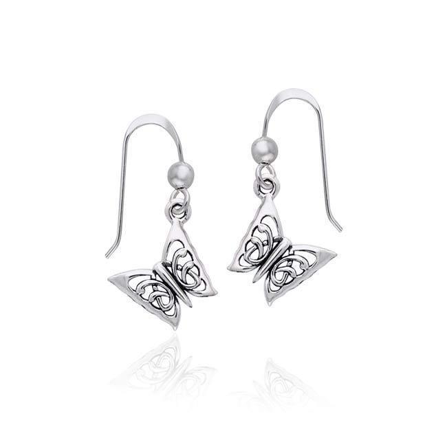 Butterfly Sterling Silver Earrings TER991 Earrings