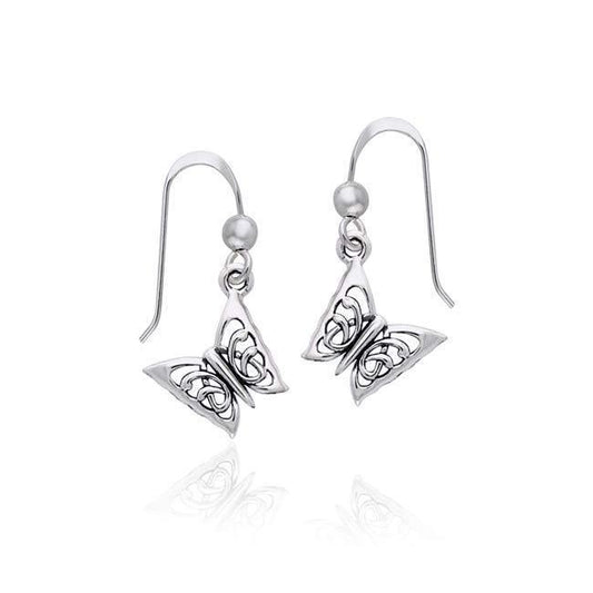 Butterfly Sterling Silver Earrings TER991 Earrings