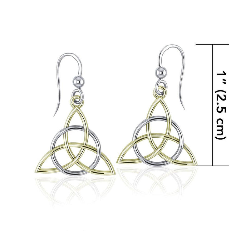 Epitomized by the Divine Power of Three Earrings TEV2912 Earrings