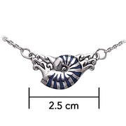 Nautilus Silver Necklace TN246