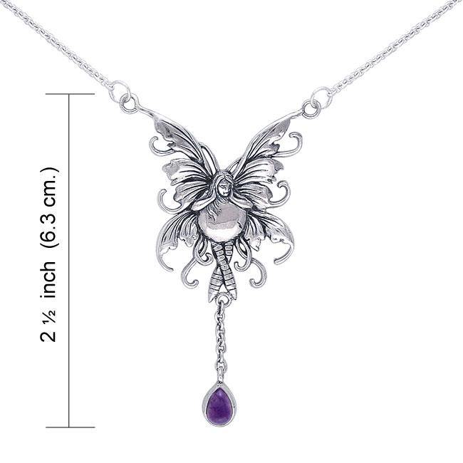 Enchanted by the Bubble Rider Fairy’s beauty ~  Sterling Silver Jewelry Necklace TN300 Necklace