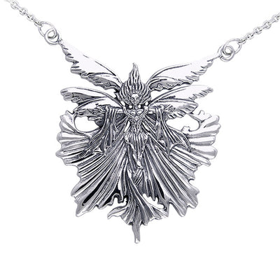 Unbound Fairy Silver Necklace by Amy Brown TNC018