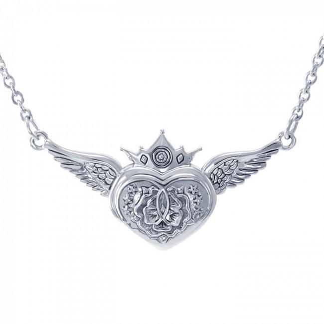 Brigid Ashwood Celtic Magdalene Heart Necklace TNC062