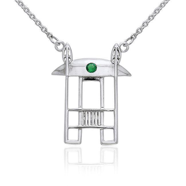 Art Deco Silver Necklace TNC065 Necklace