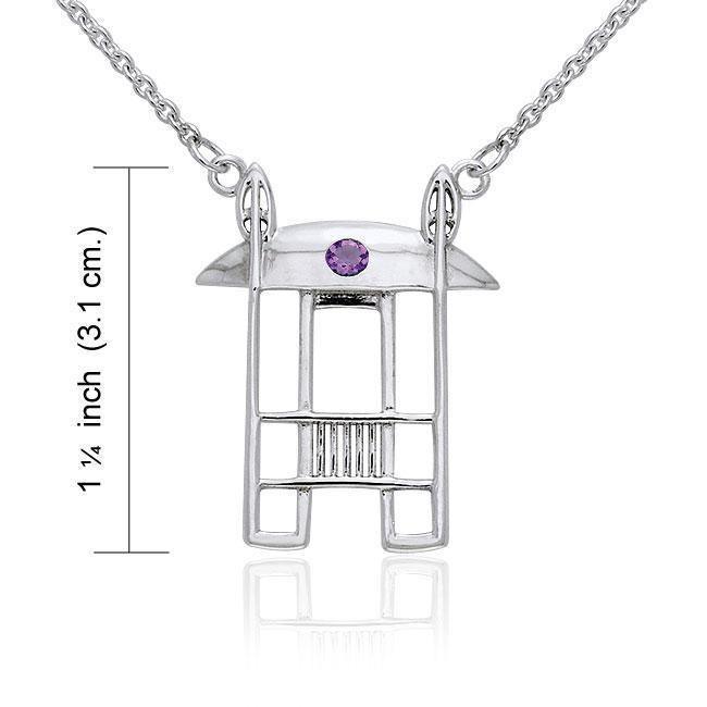 Art Deco Silver Necklace TNC065 Necklace