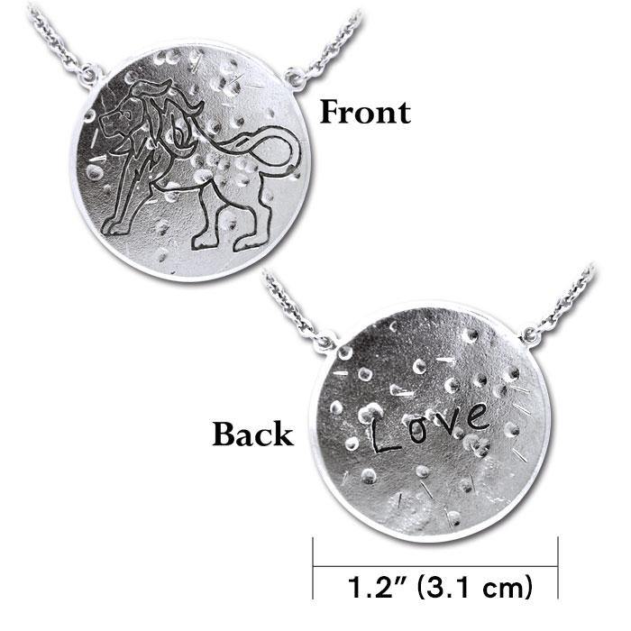 Astrology Silver Necklace – LEO TNC272 Necklace