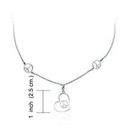 Happiness from Within ~ Sterling Silver Jewelry Peace Necklace TNC283 Necklace