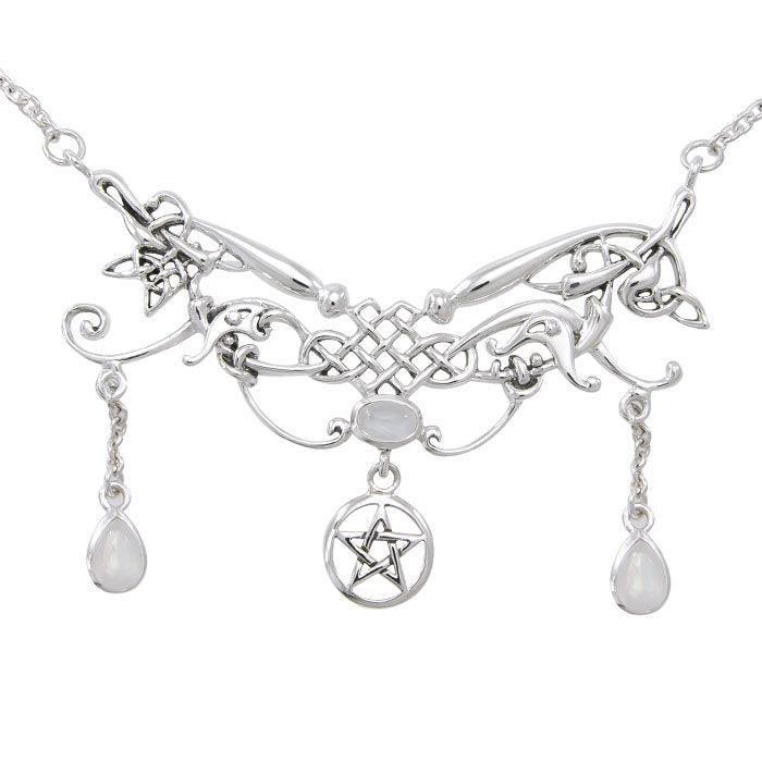 Celtic Fairy Queen Pentacle Necklace TNC415P - peterstone.dropshipping