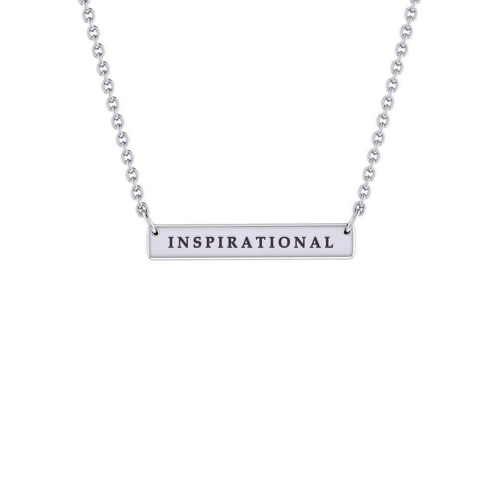 Straight Bar Necklace TNC433P - peterstone.dropshipping